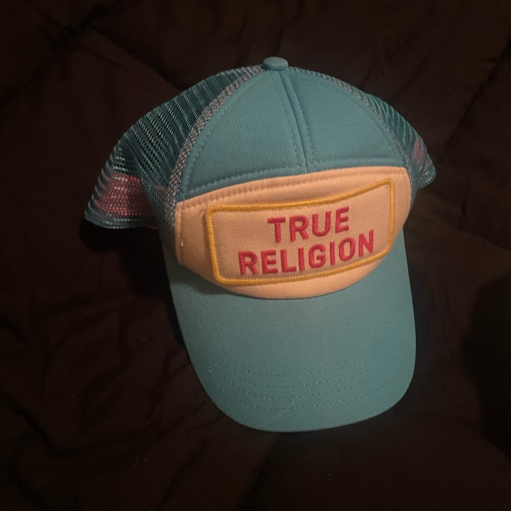 true religion baseball cap